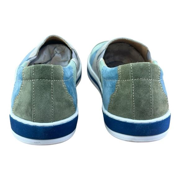 Galizio Torresi Slipper Men’s suede Green Casual shoes Size US 9|42 EU - Picture 6 of 10